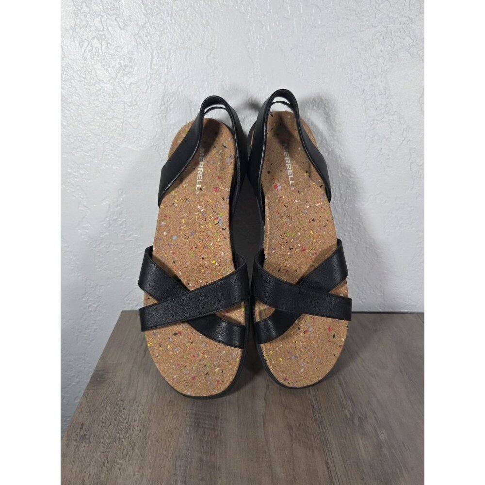 Merrell Womens Size 11 Napa Valley Sling Dark Malbec Sandals Shoes